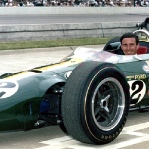 JIm savoure la victoire... 
© Indianapolis Motor Speedway